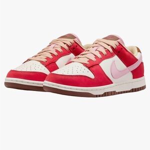 Nike Dunk Low PRM ‘Bacon’ Women’s Sneakers in Red/Pink
